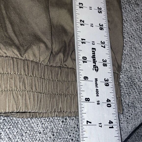 A New Day Women’s XXL Olive Green Lyocell Cotton Jogger Pants Casual Minimalist - Picture 7 of 10